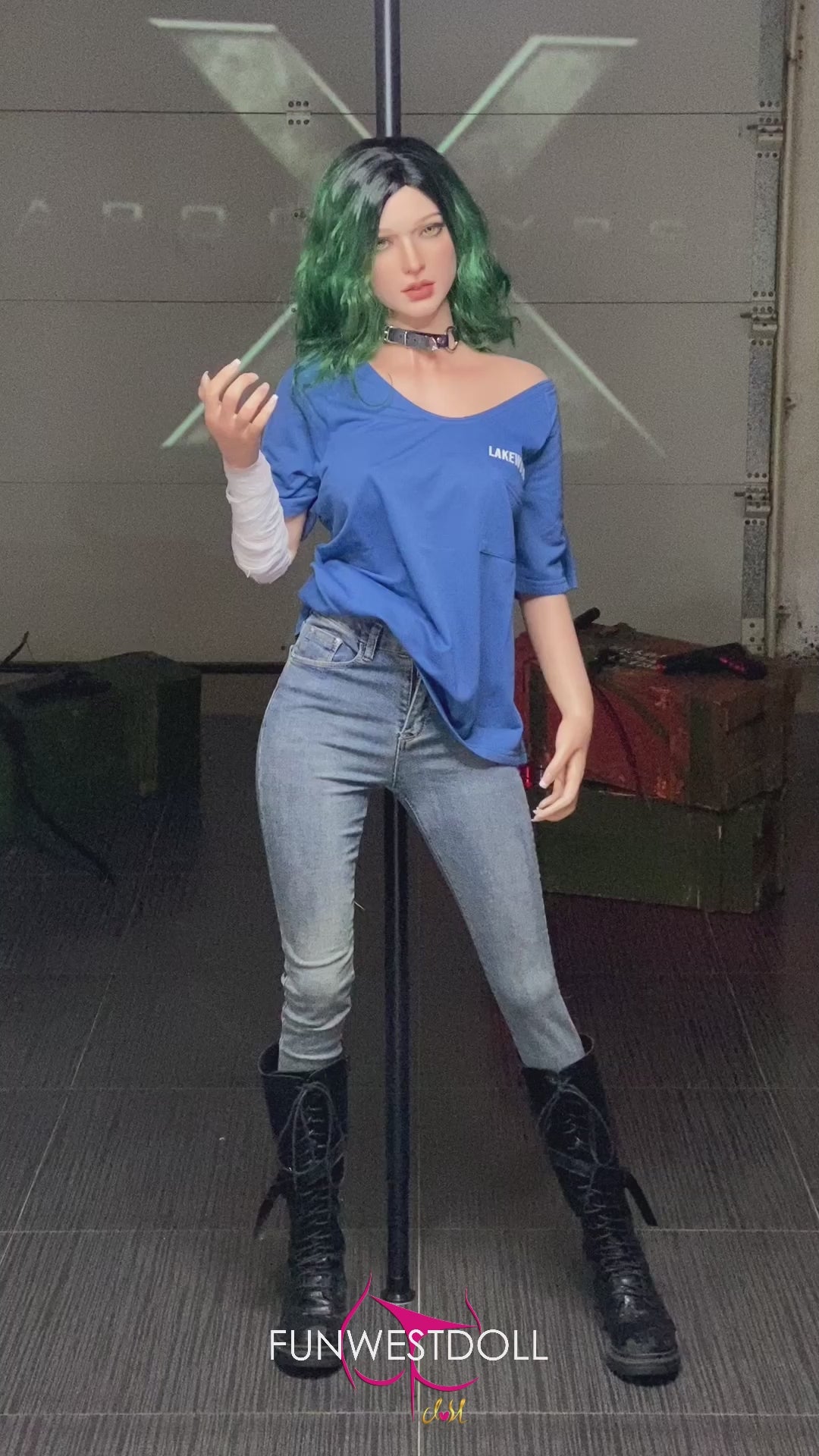 Alexa Sex Doll (FunWest Doll 157 cm D-Cup #045S silikonas)