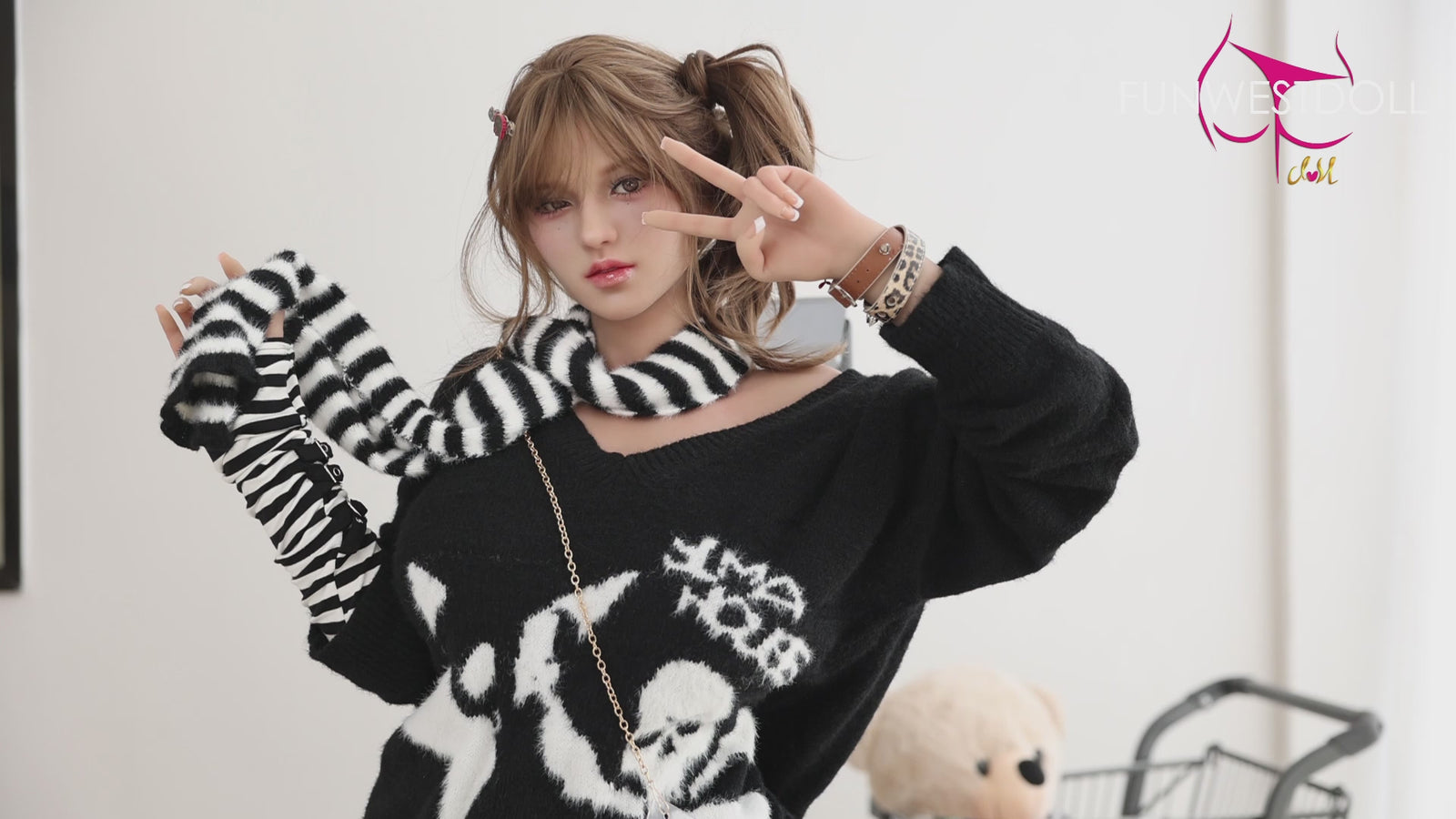 Sekso lėlė Clara (FunWest Doll 163 cm G-Cup #050 TPE)