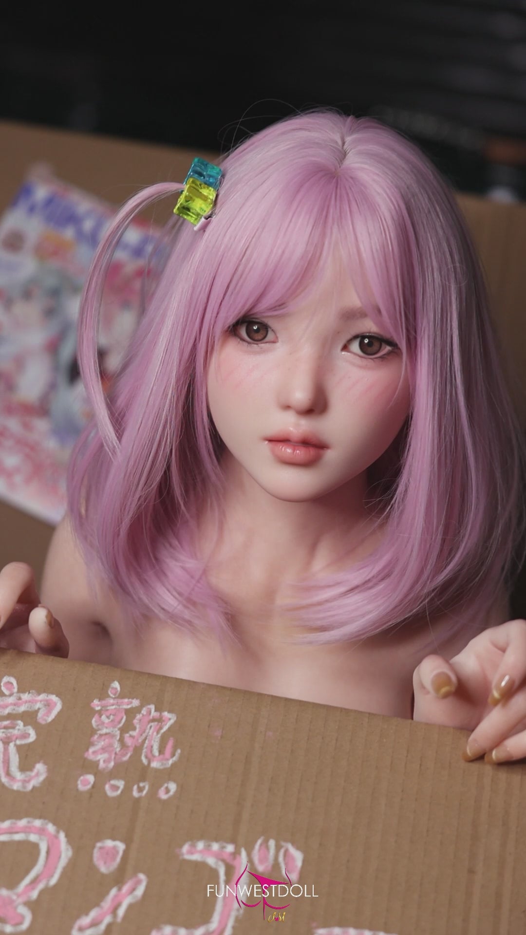 Sekso lėlė Nika (FunWest Doll 152 cm D-Cup #053S silikonas)