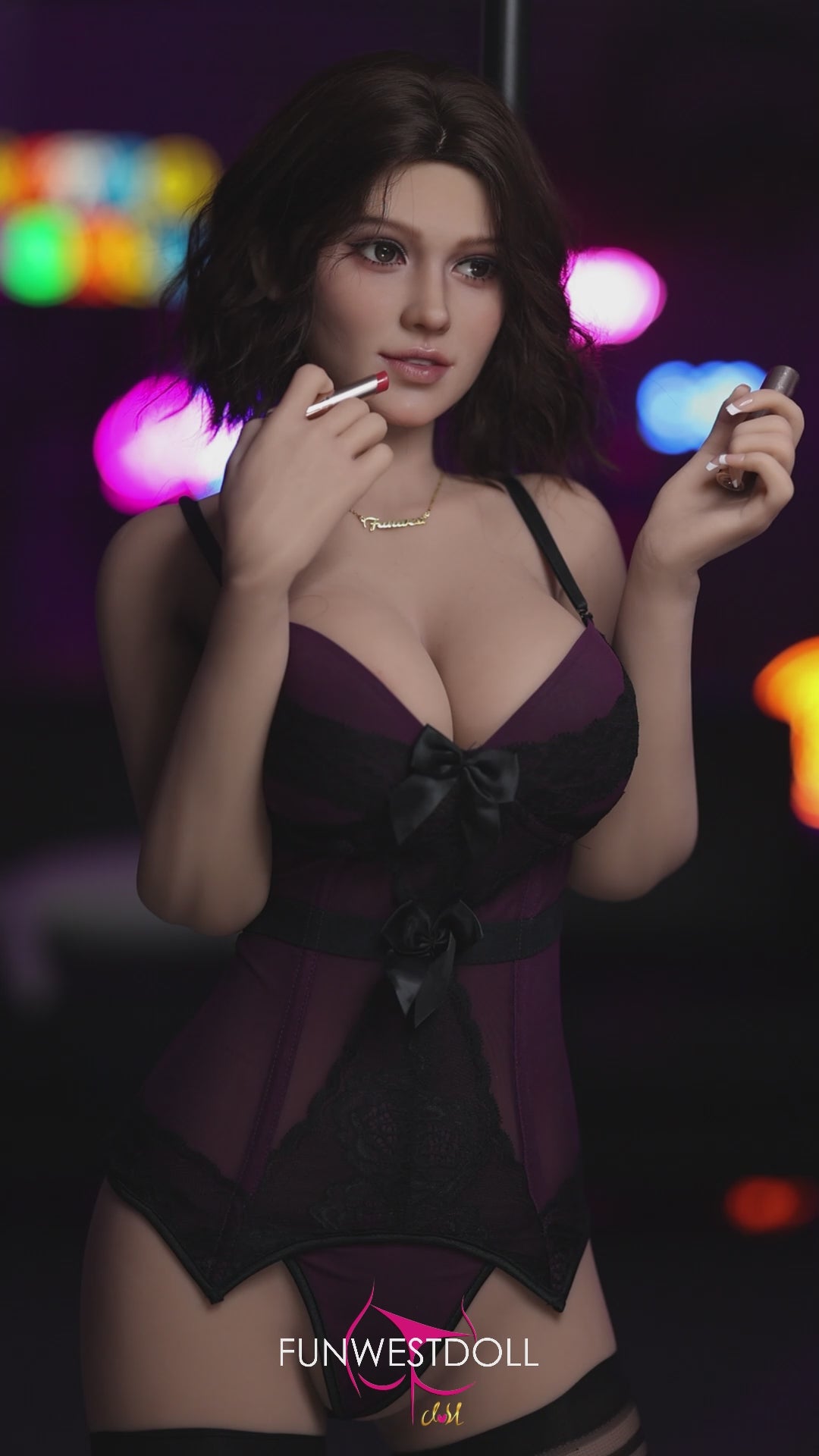 Sekso lėlė rožė (FunWest Doll 162 cm F-Cup #043 S-TPE) EXPRESS OUTLET
