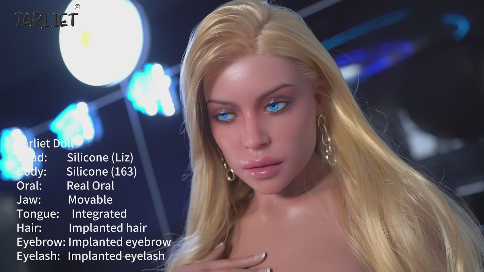 Liz Sex Doll (Jarliet 160 cm C-Cup silikoninis)