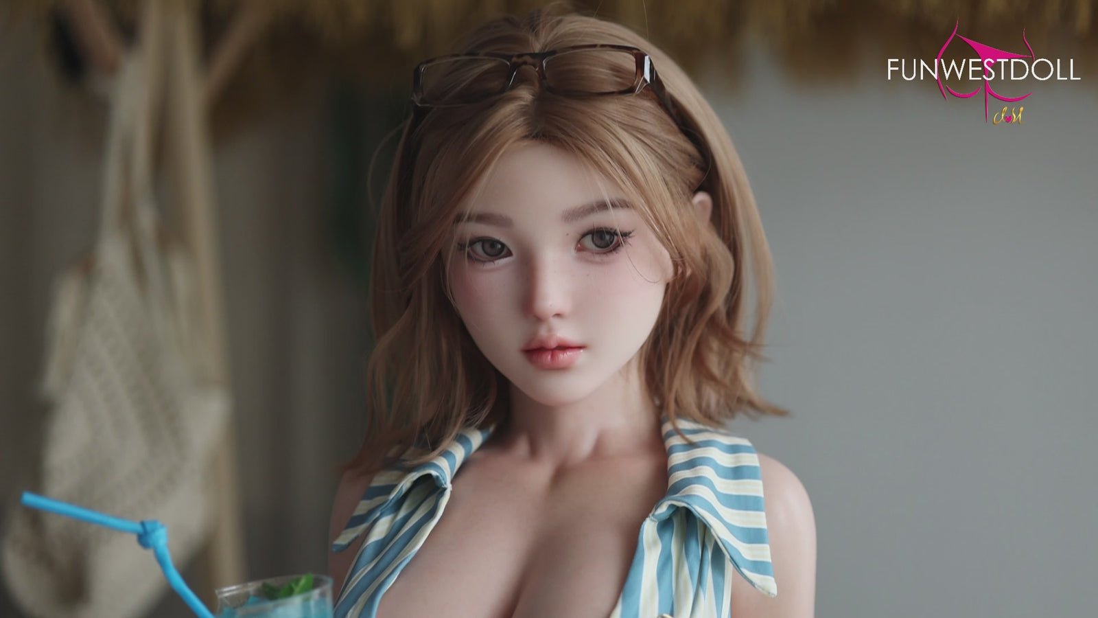 Sekso lėlė Nika (FunWest Doll 152 cm D-Cup #053S silikonas)