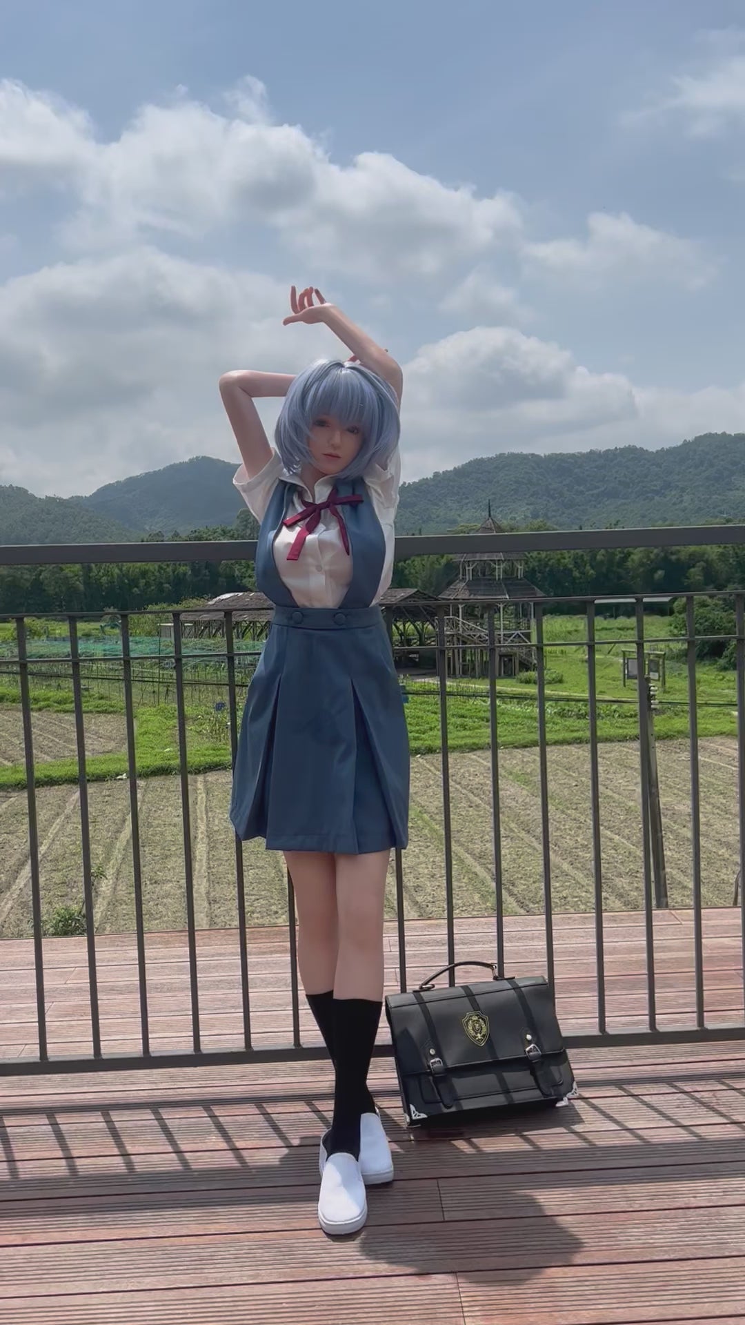 Sex Doll Rei (Game Lady 156 cm D-Cup Anime Nr. 03 silikonas)