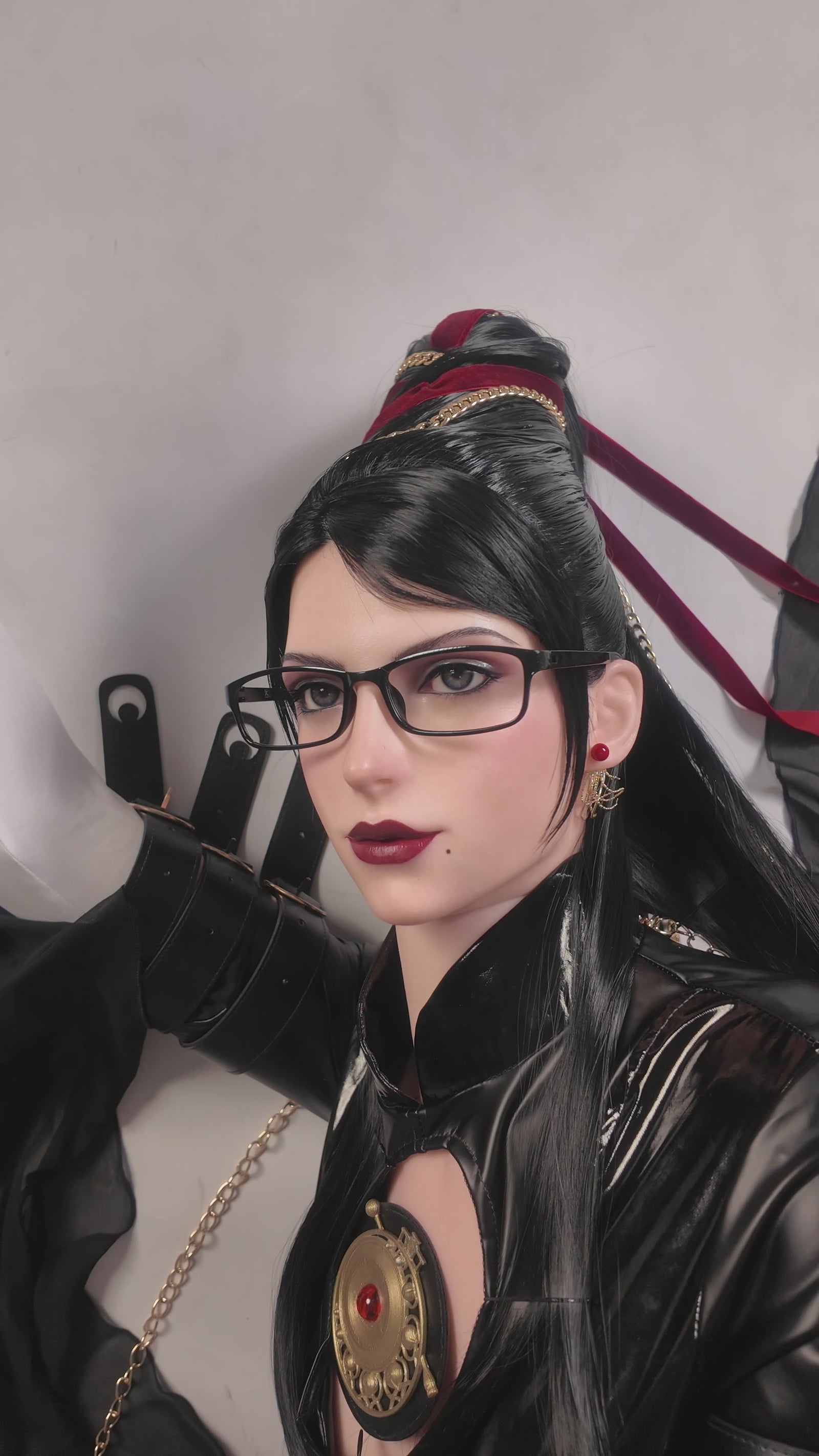 Sekso lėlė Bayonetta (žaidimo moteris 170 cm B-Cup Nr. 32-1 silikonas)