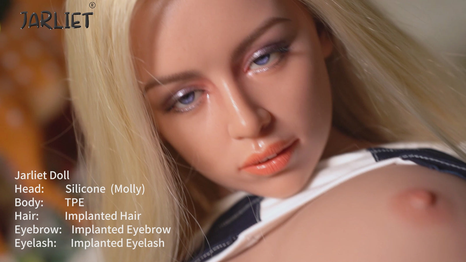 Molly Sex Doll (Jarliet 148 cm E-Cup TPE + silikonas)