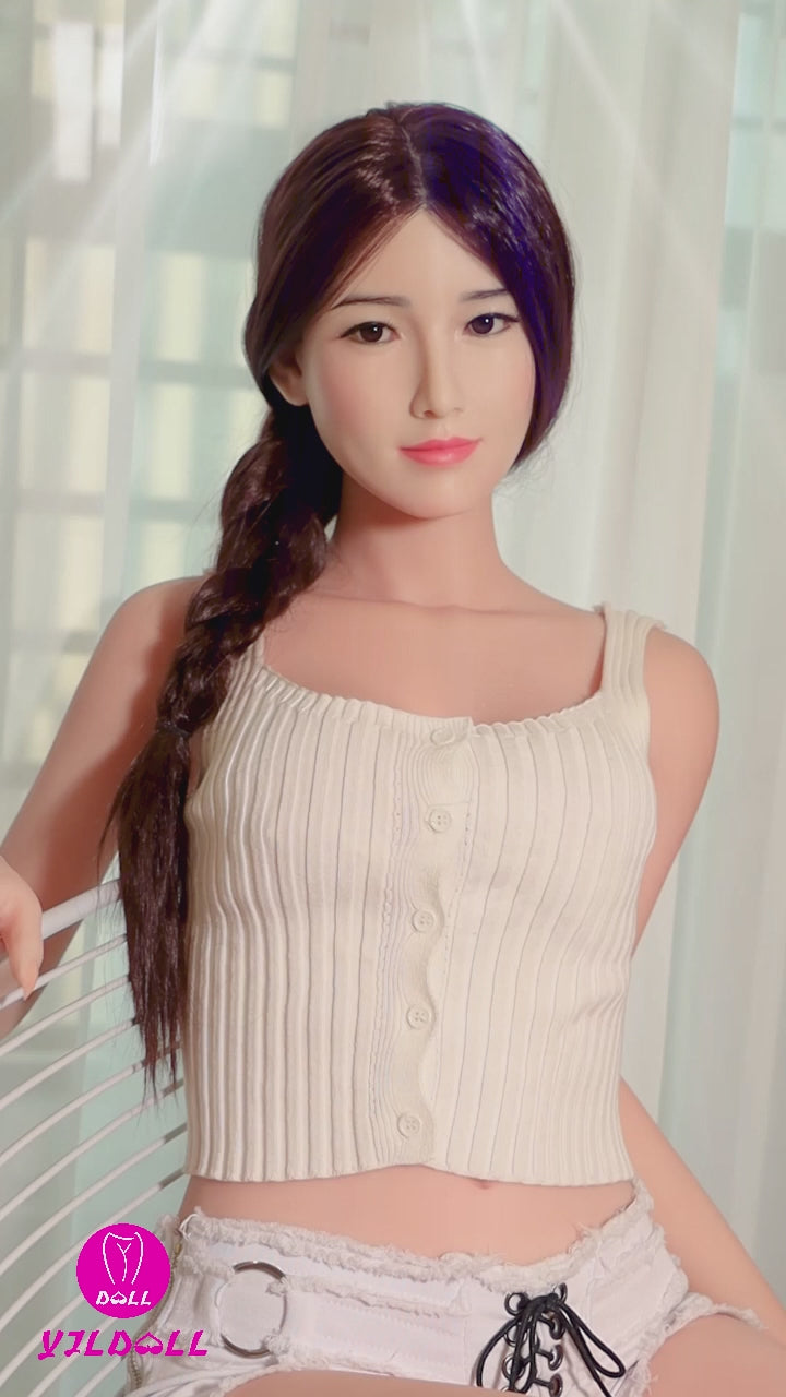 Sekso lėlė Liu Li (YJL Doll 166 cm B puodelis #824 TPE + silikonas)
