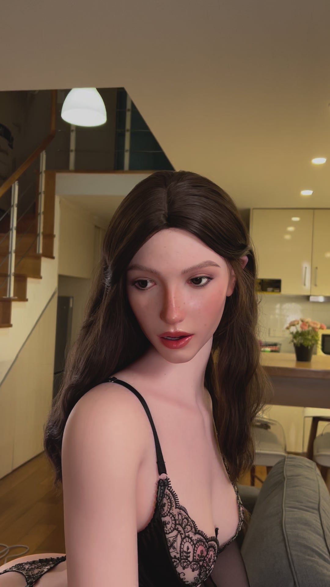 Poppy sekso lėlė (Zelex 171 cm C-Cup ZXE215-W1 SLE silikonas)