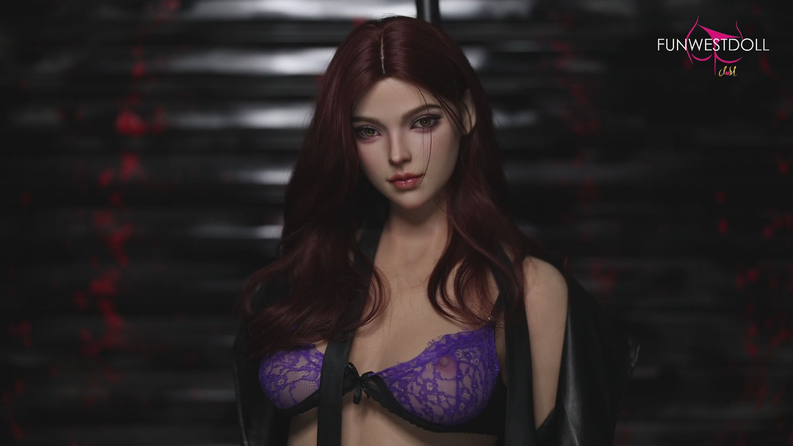 Lexie sekso lėlė (FunWest Doll 168 cm D formos puodelio #026S RST Silikonas)
