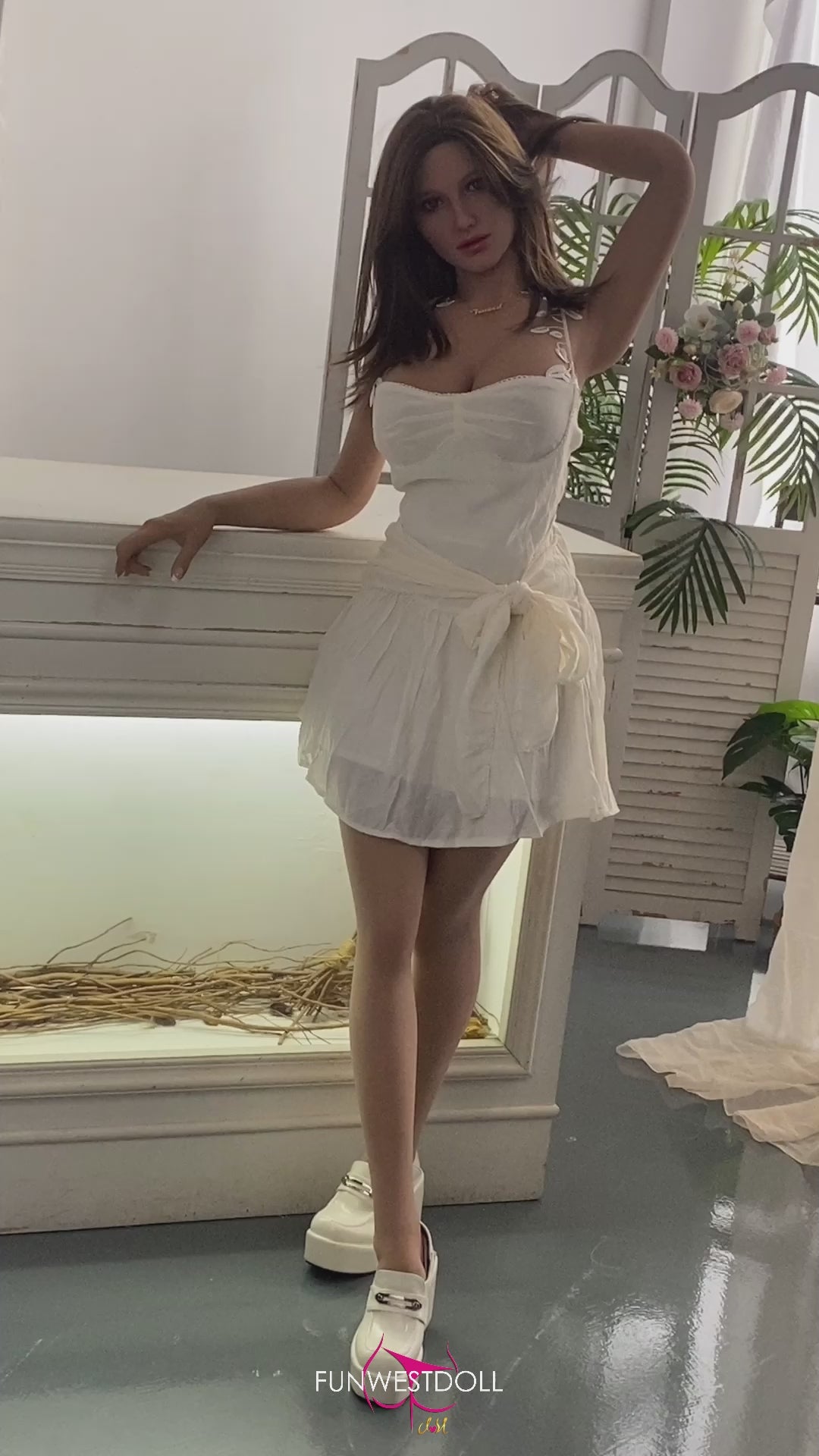 Skylar sekso lėlė (FunWest Doll 157 cm G-Cup #044 TPE)