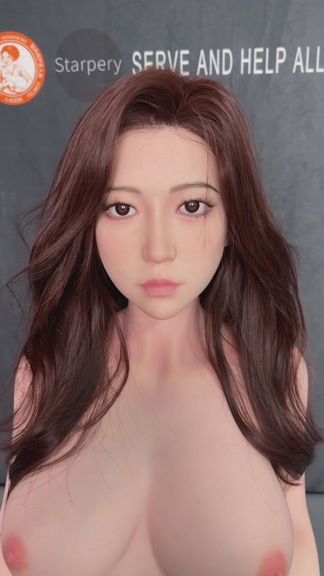 Sekso lėlė Jia Lin (Starpery 171 cm D puodelis TPE + silikonas)