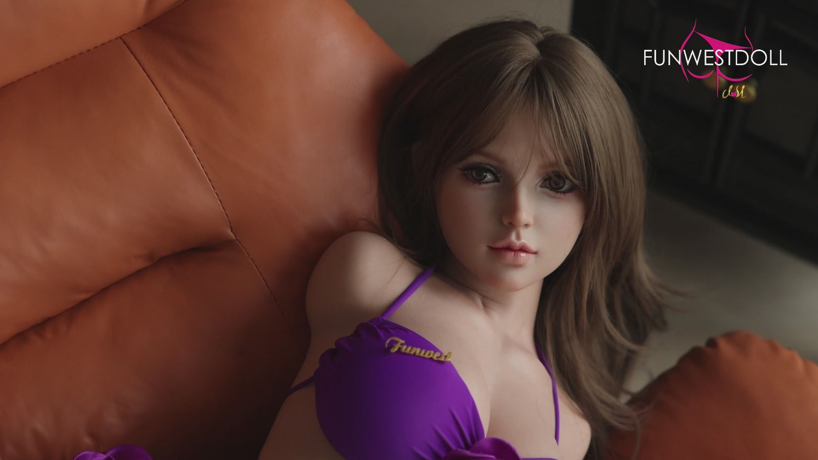 Lily Torso Sex Doll (FunWest Doll 95 cm D-Cup #036S silikonas)