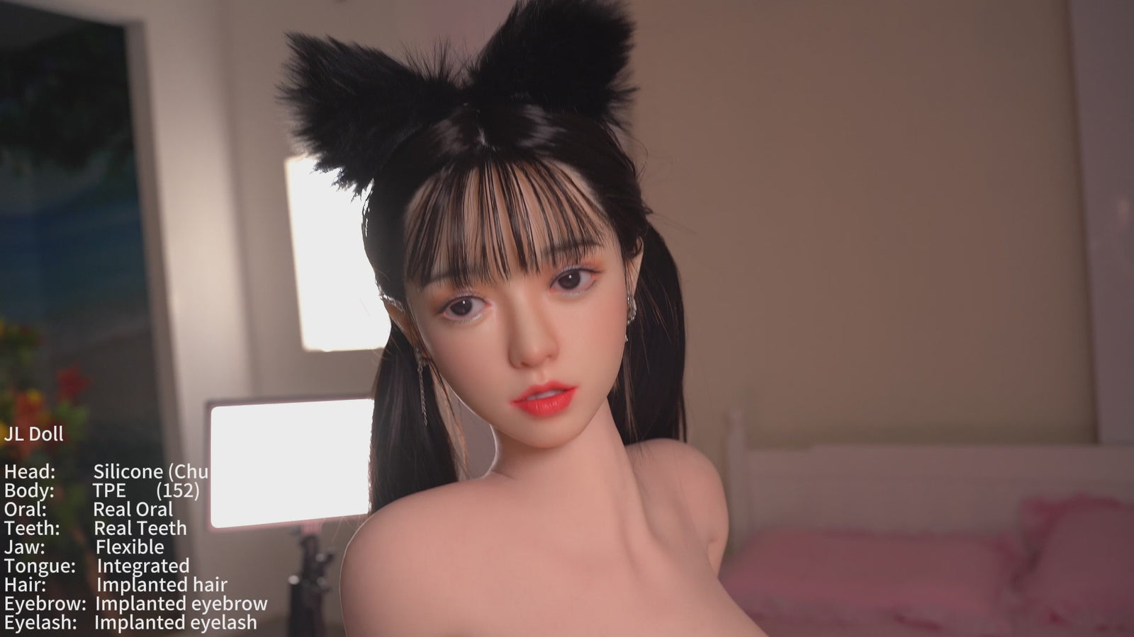 Chu Sex Doll (Jarliet 152 cm D-Cup TPE + silikonas)