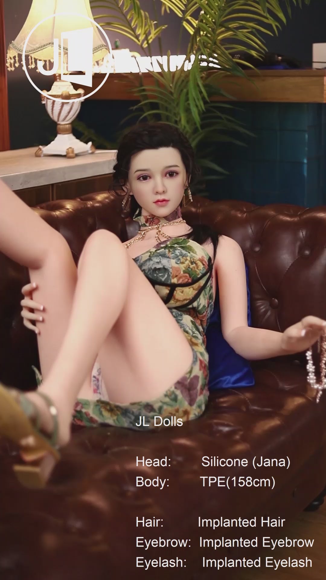 Jana Sex Doll (Jarliet 158 cm D-Cup TPE + silikonas)
