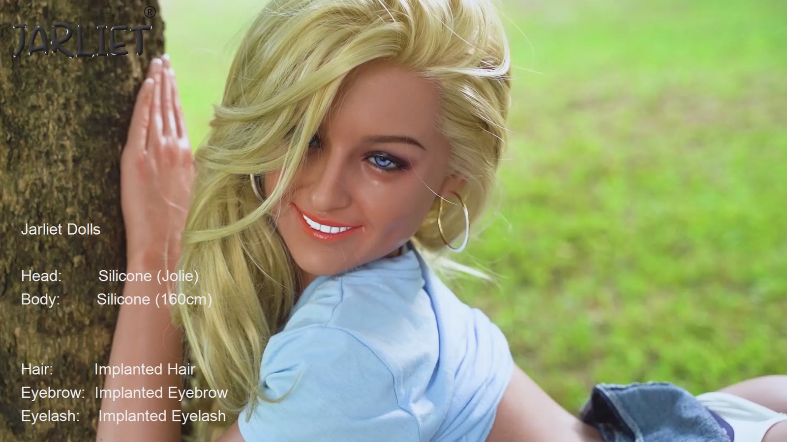 Jolie Sex Doll (Jarliet 160 cm C-Cup silikoninis)