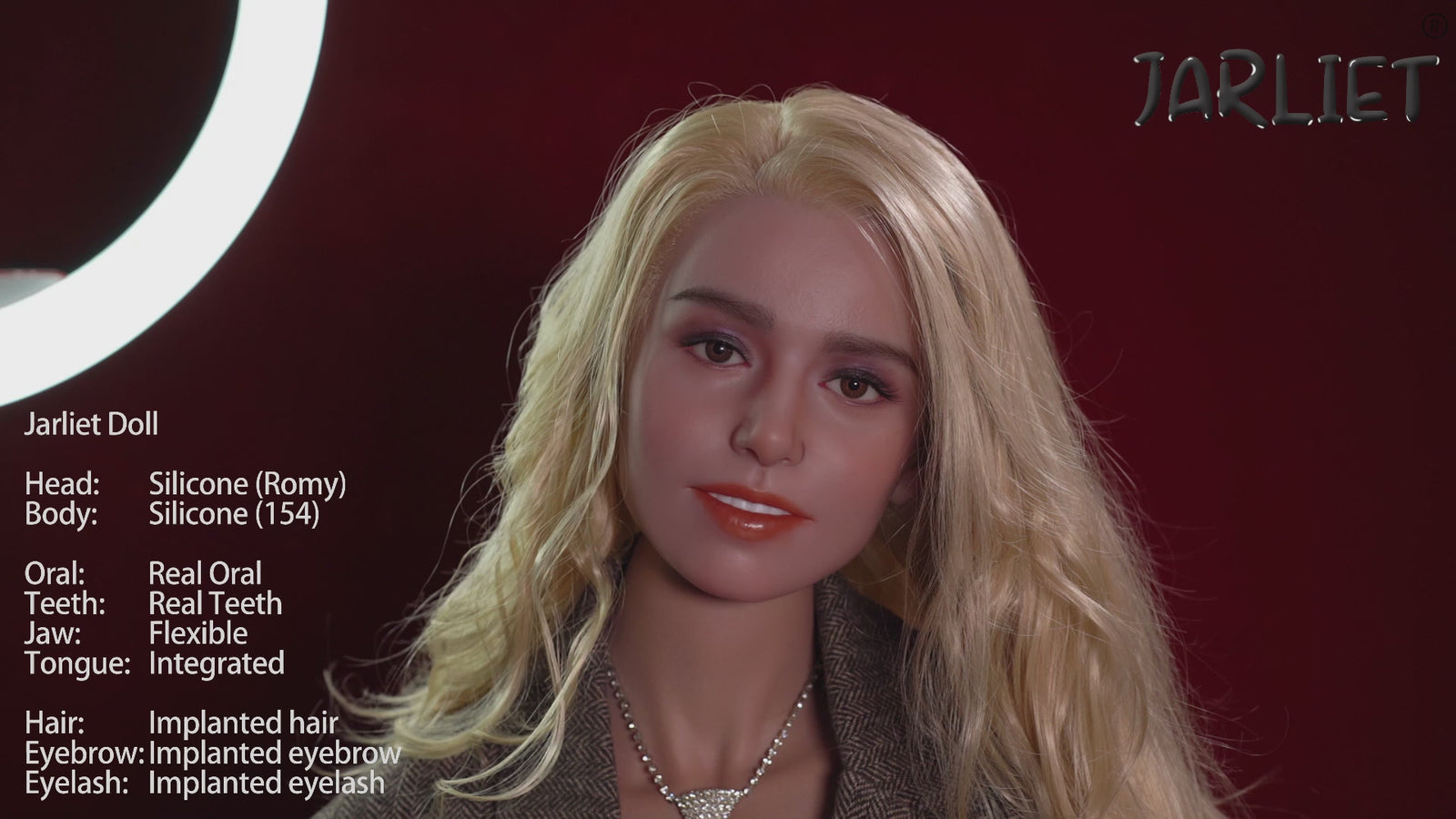 Romy Sex Doll (Jarliet 154 cm C-Cup silikoninis)