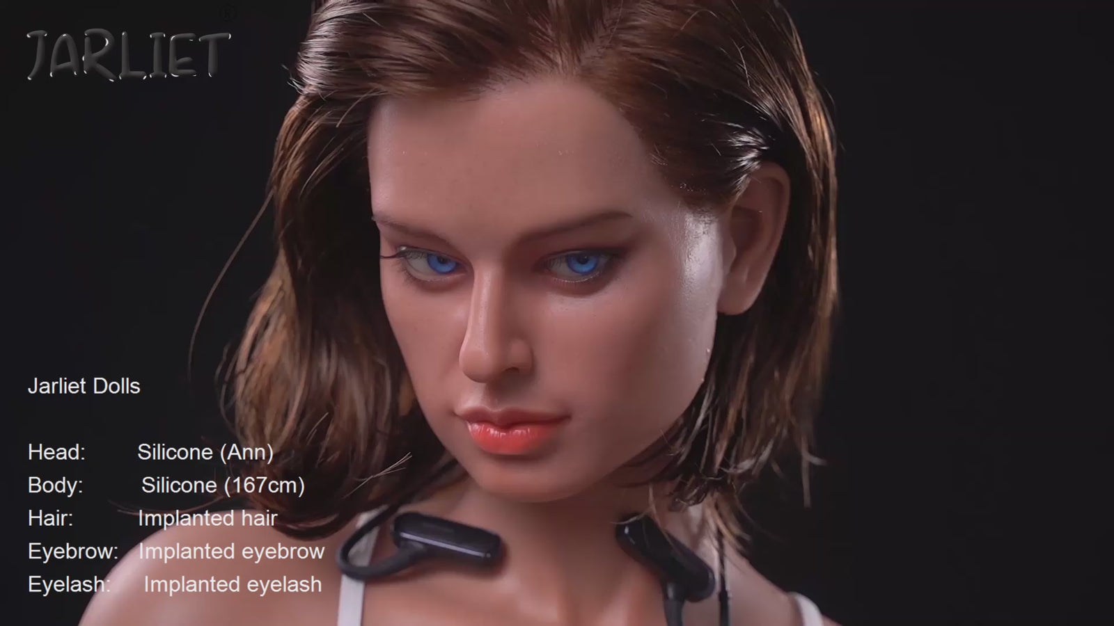 Ann Sex Doll (Jarliet 167 cm B puodelio silikonas)