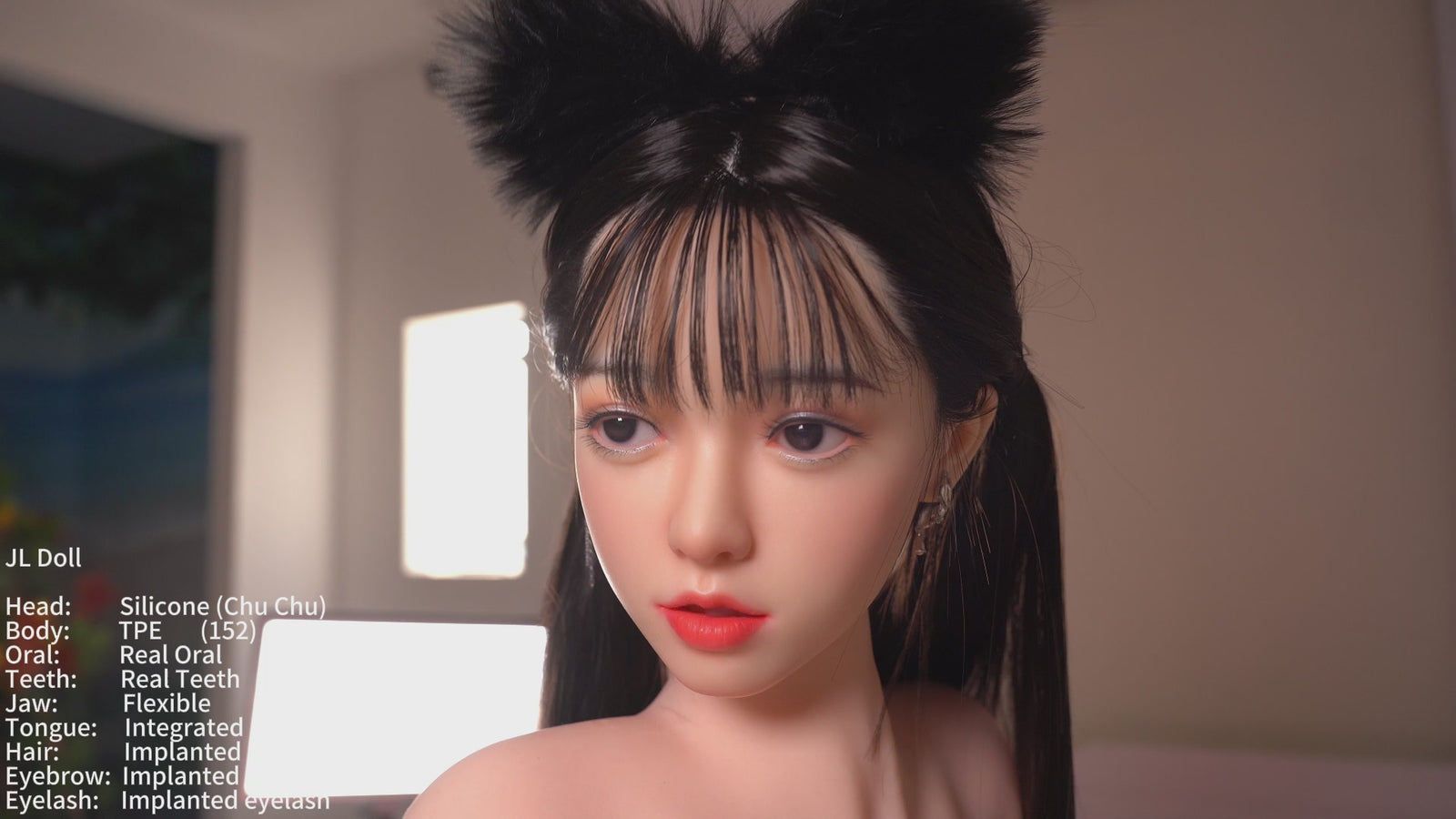 Chu Sex Doll (Jarliet 152 cm D-Cup TPE + silikonas)