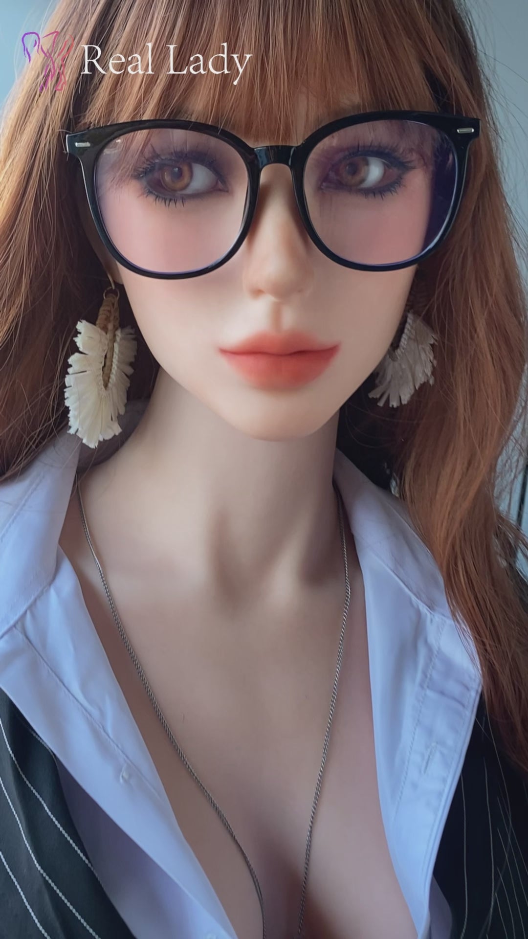 Gia sekso lėlė (Real Lady 170 cm C formos puodelis S47 RST Silikonas)