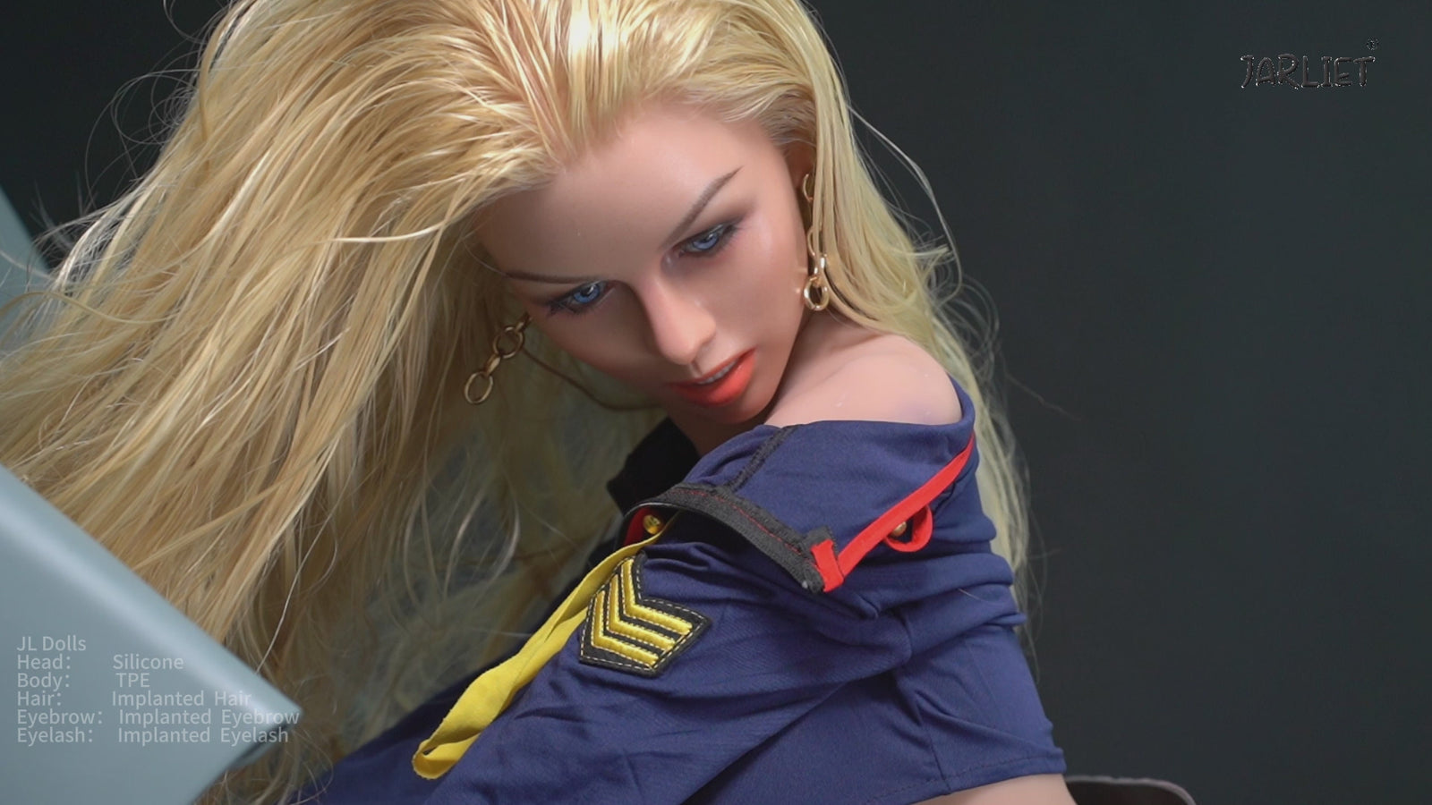 Blanche Sex Doll (Jarliet 148 cm E-Cup TPE + silikonas)