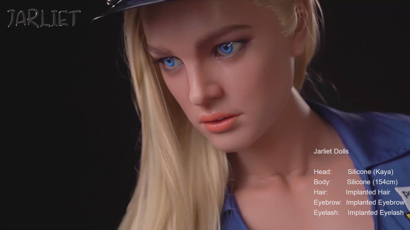 Kaya 2 Sex Doll (Jarliet 154 cm C-Cup silikoninis)