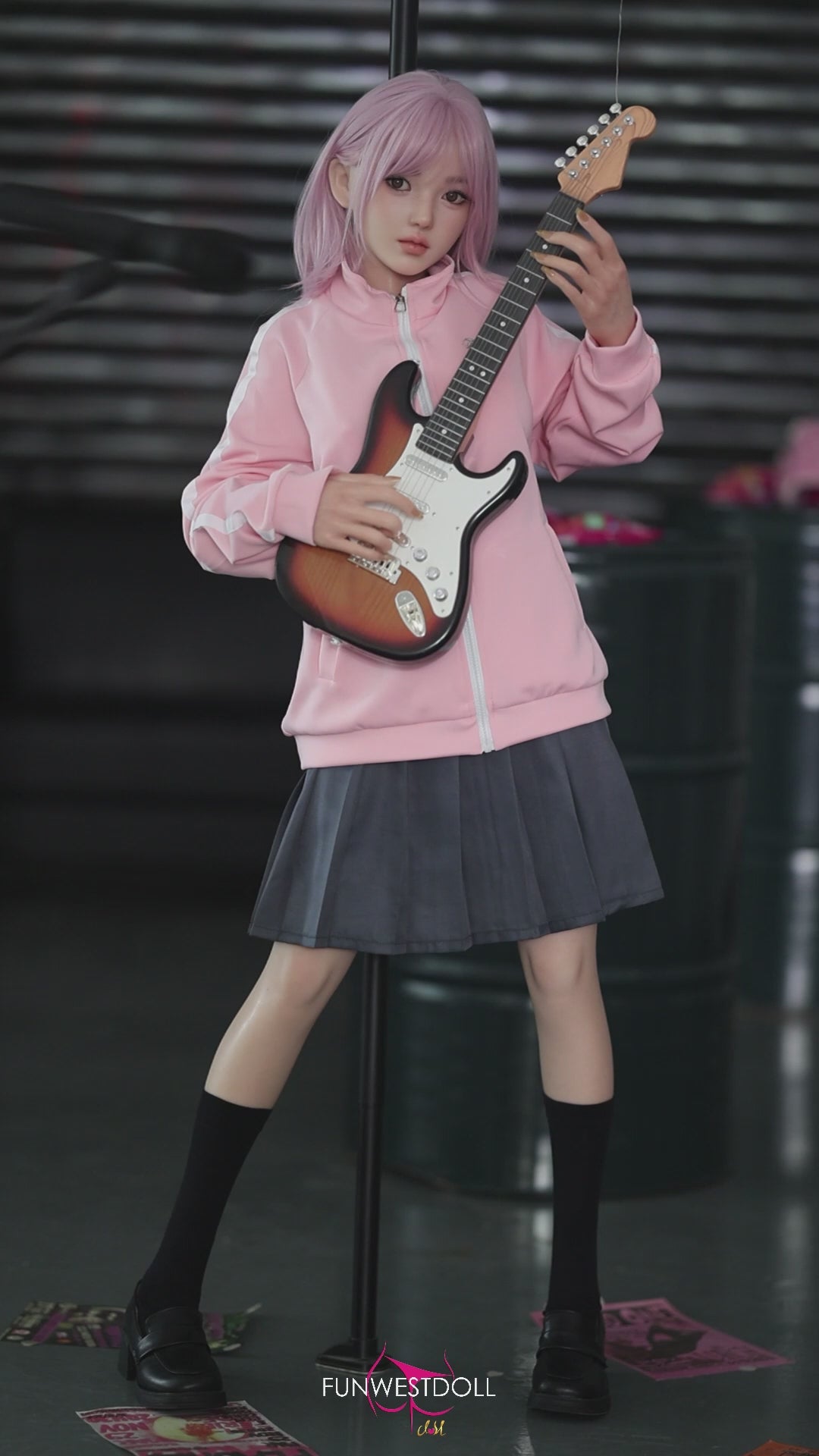 Sekso lėlė Nika (FunWest Doll 152 cm D-Cup #053S silikonas)