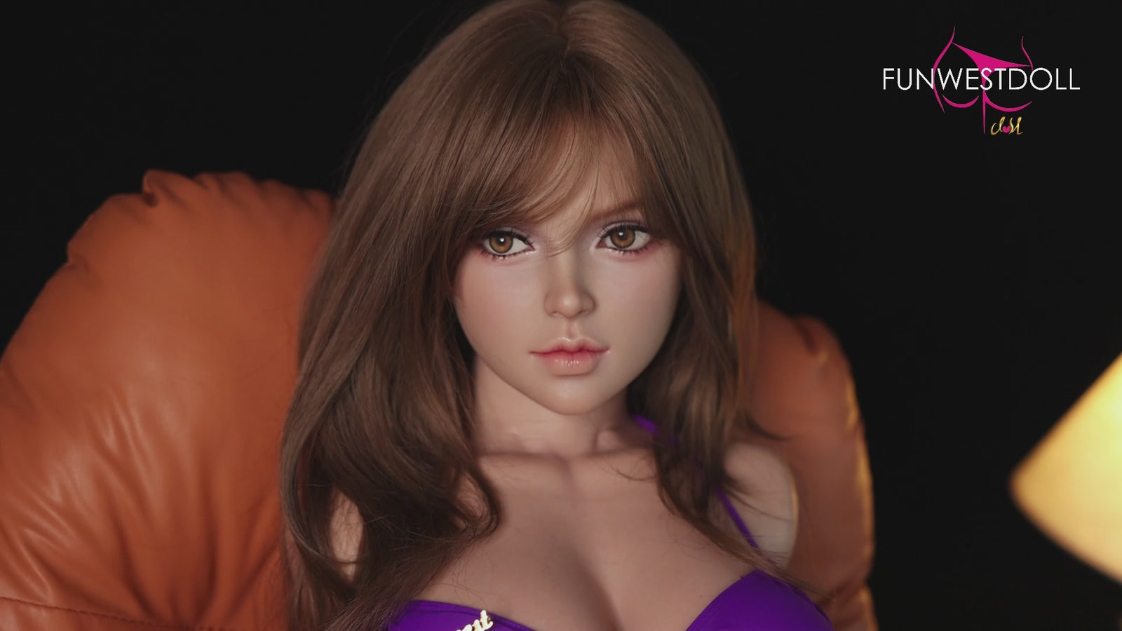 Lily Torso Sex Doll (FunWest Doll 95 cm D-Cup #036S silikonas)
