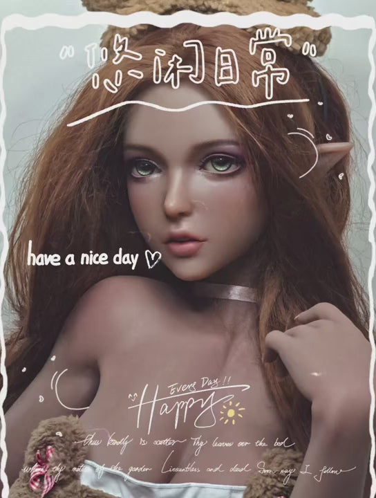 Inoue Miu Sex Doll (Elsa Babe 148 cm HB046 silikonas)
