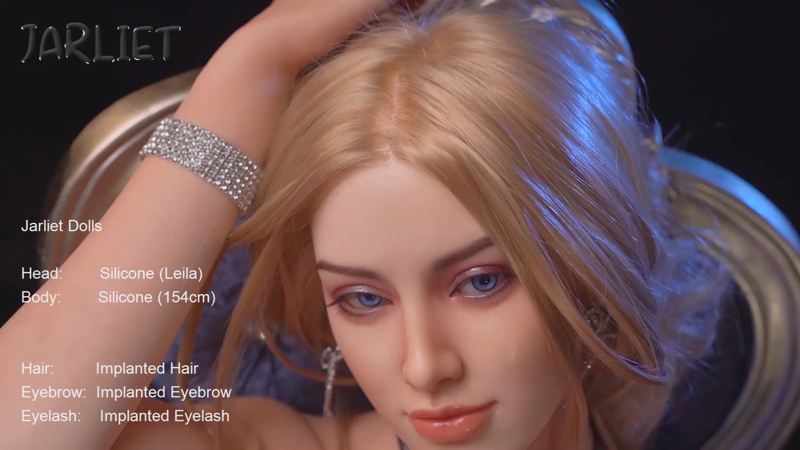 Leila Sex Doll (Jarliet 154 cm C-Cup silikoninis)