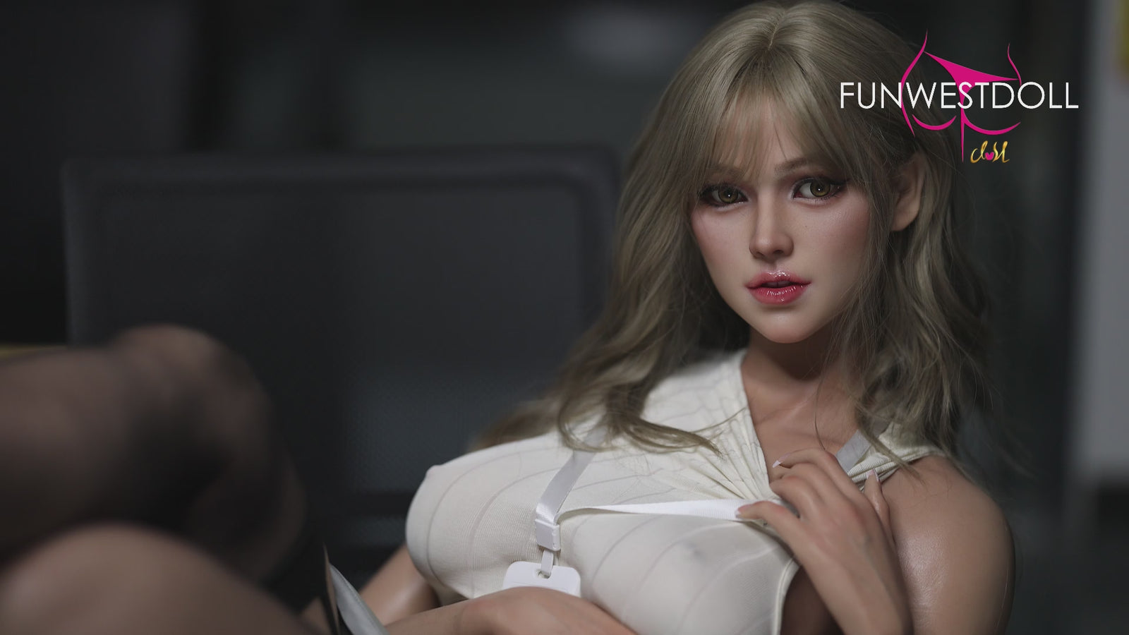 Sophiemina sekso lėlė (FunWest Doll 168 cm D puodelis #029S RST silikonas)