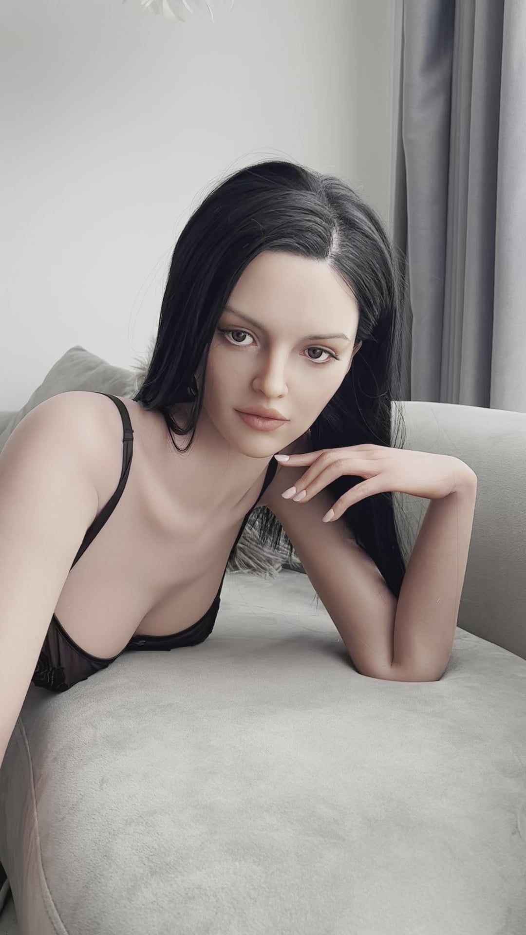 Sekso lėlė Cynthia (Zelex 175 cm E-Cup GE125-2 silikonas)