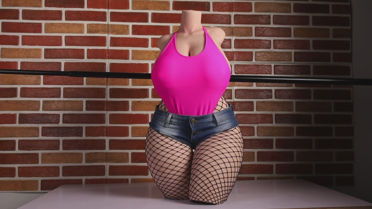 BBW Sekso lėlė liemuo (Climax Lėlė ULW 80cm K puodelis silikonas)