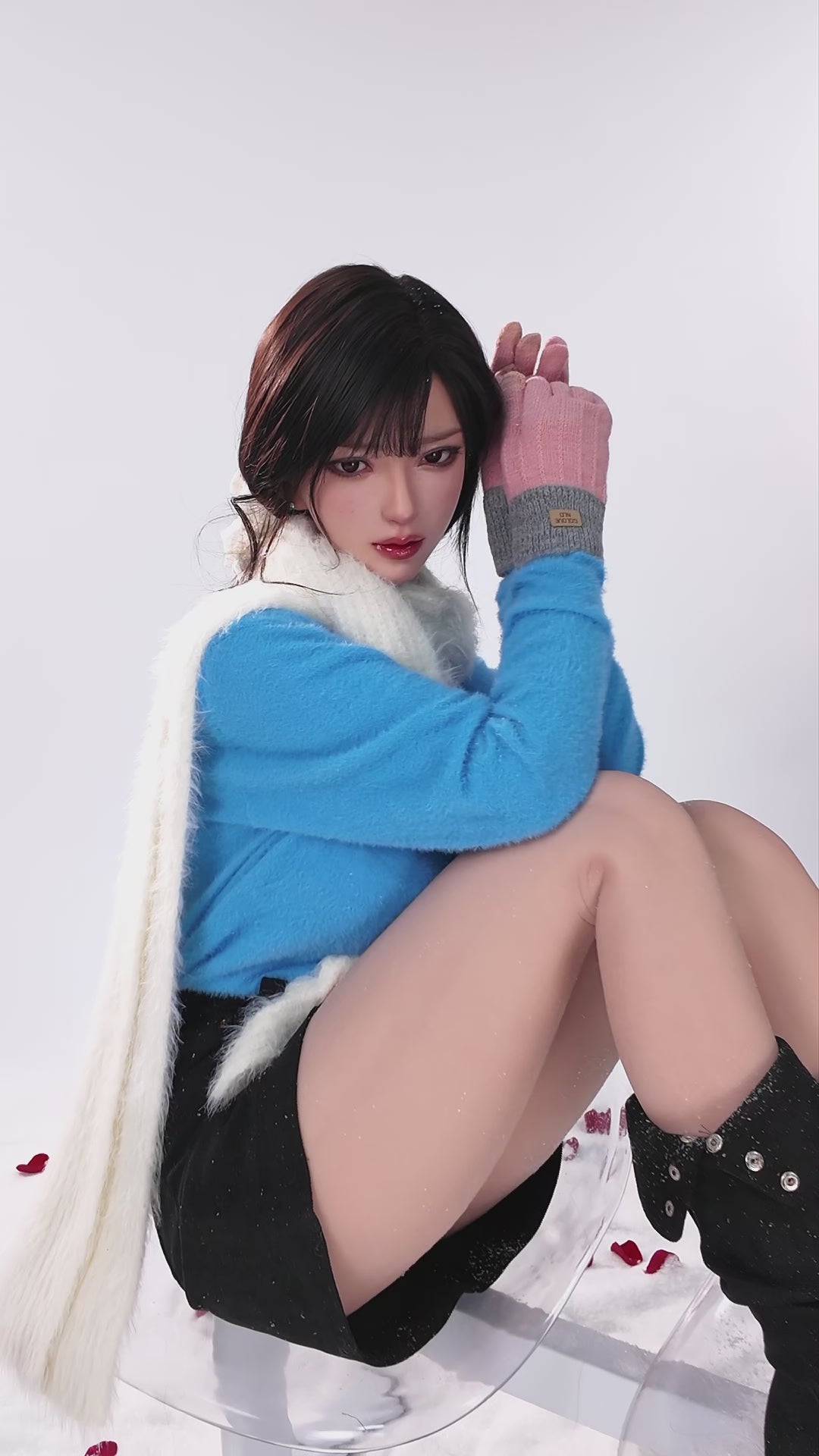 Sekso lėlė Bingbing (TOP CYDOLL 168 cm F-puodelis TPE + silikonas)