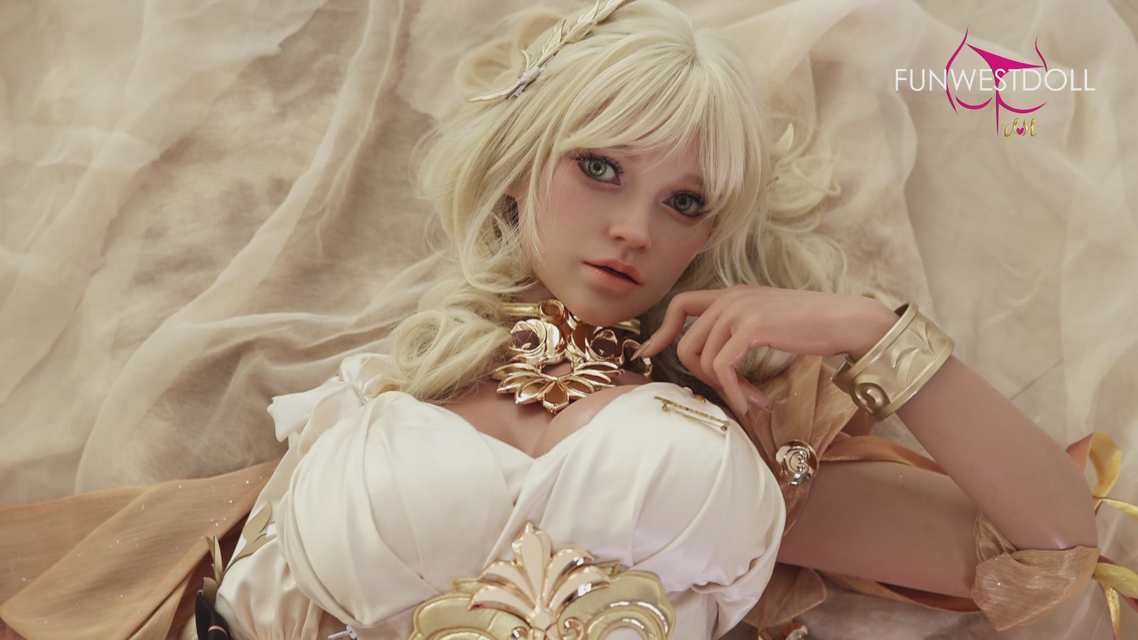Bella Sex Doll (FunWest Doll 157 cm G-taurė #037SJ RST silikonas)