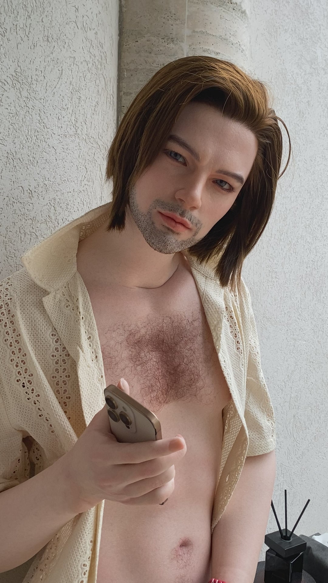 Sekso lėlė Cezaris (Starpery 180cm silikoninis)