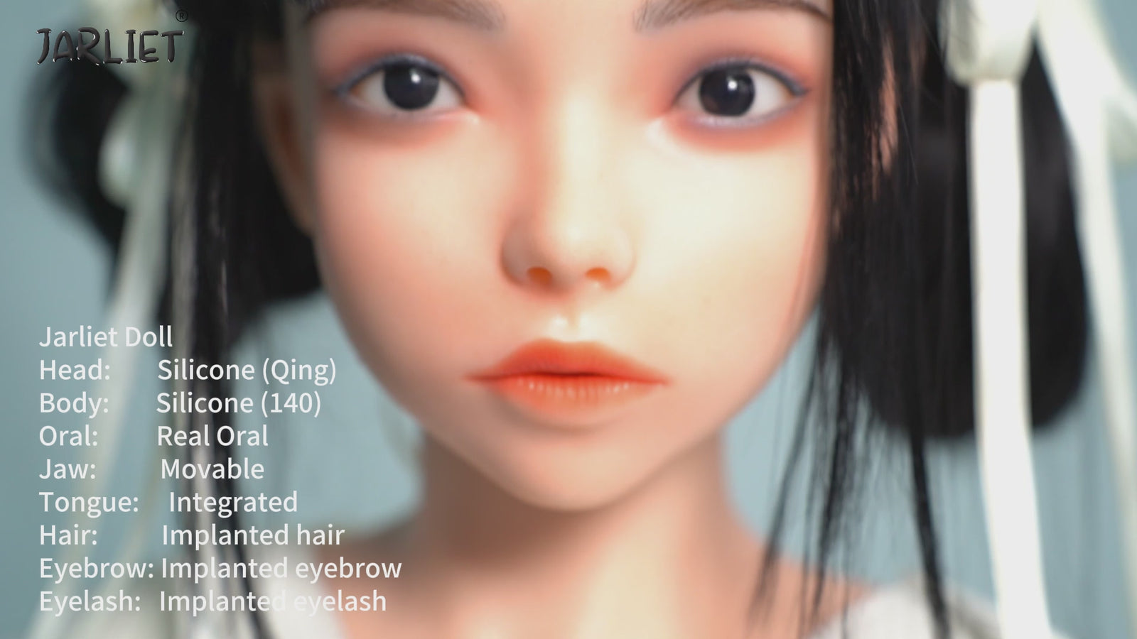 Qing 2 Sex Doll (Jarliet 140 cm C-Cup silikoninis)
