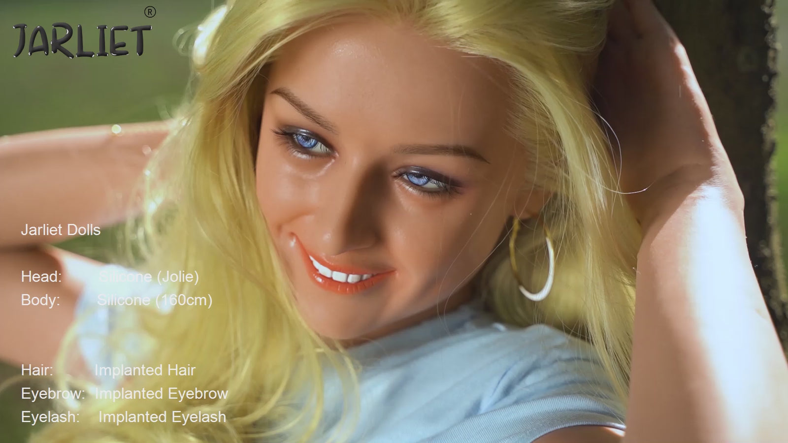 Jolie Sex Doll (Jarliet 160 cm C-Cup silikoninis)
