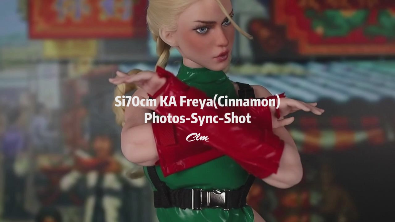 Cammy Sex Doll (Climax Doll Mini 70cm D-puodelis, silikonas)
