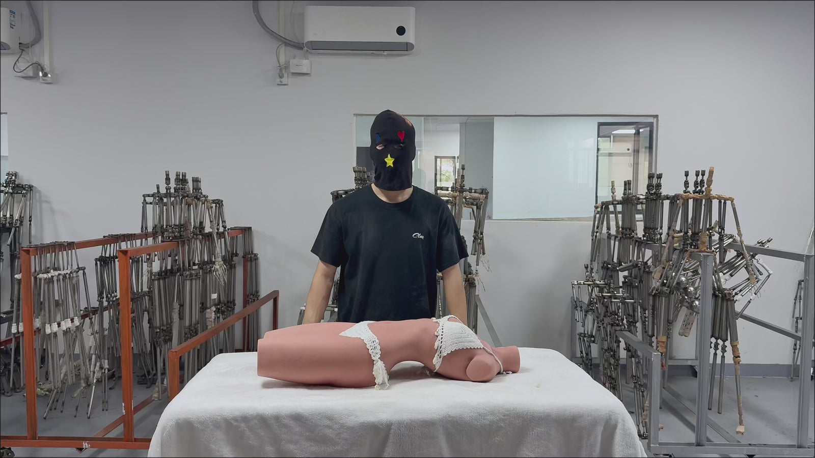Raven Torso Sex Doll (Climax Lėlė ULW 100cm A formos puodelis silikonas)