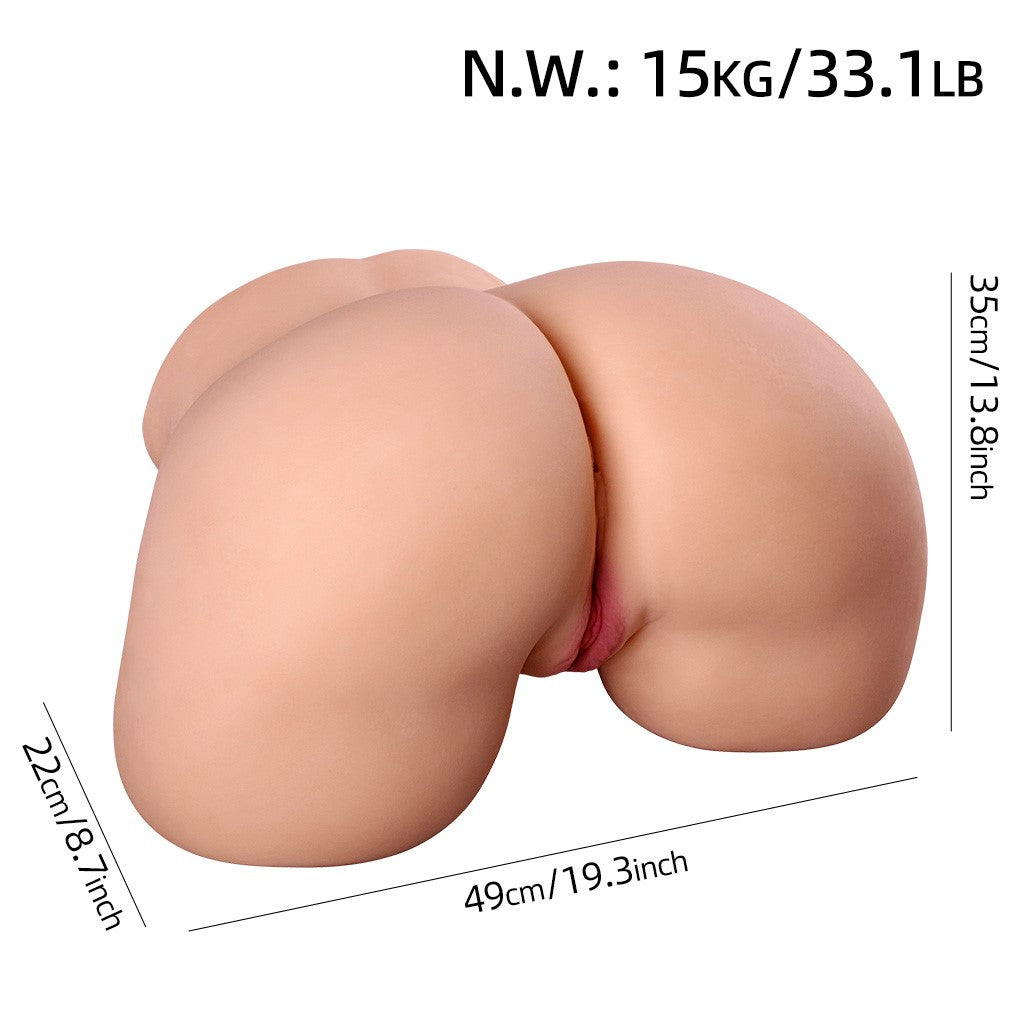 Užpakalis ypač didelis, vingiuotas (EL-Doll Klubas 124cm TPE) EXPRESS