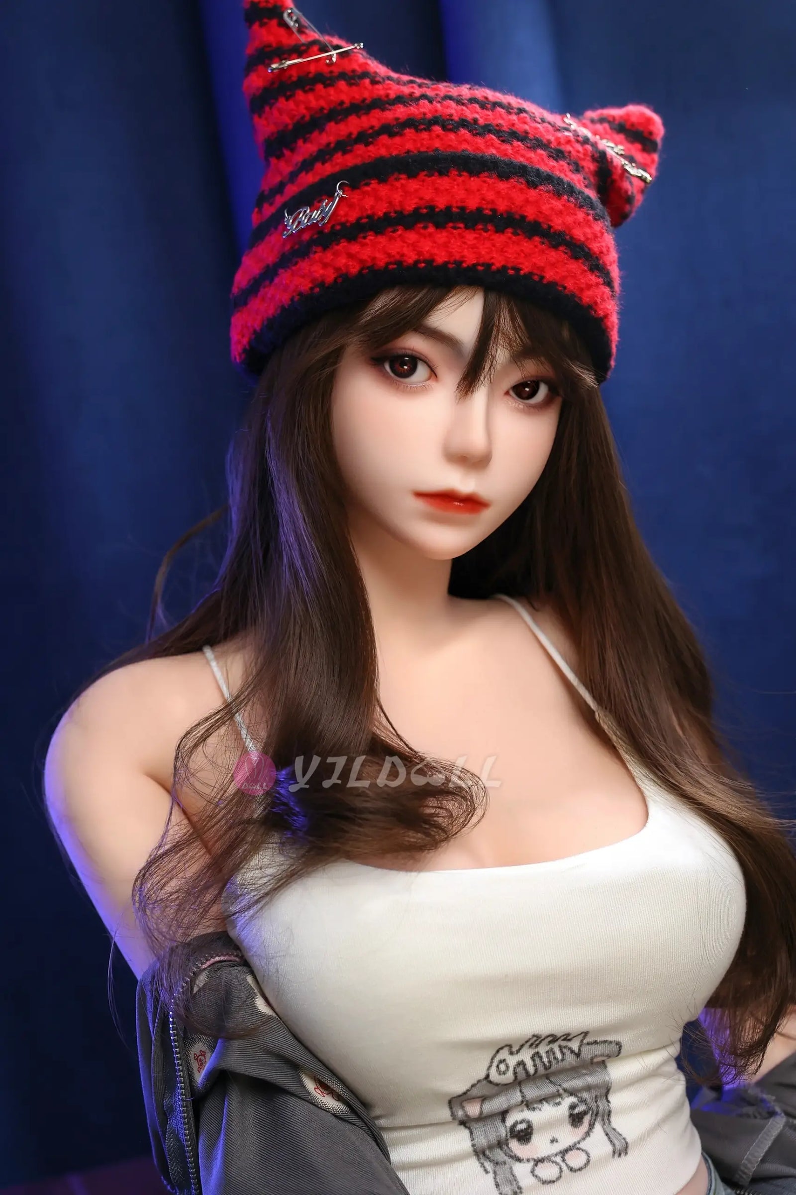 Sekso lėlė Kang Li (YJL Doll 140 cm B puodelis #883 TPE + silikonas)