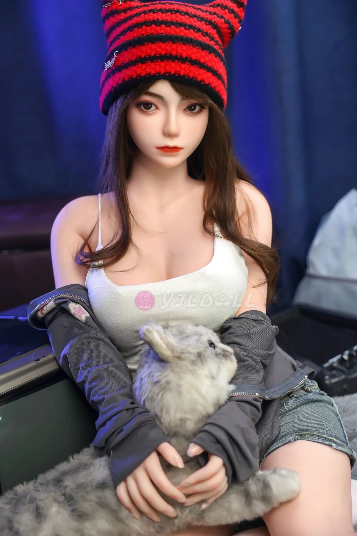 Sekso lėlė Kang Li (YJL Doll 140 cm B puodelis #883 TPE + silikonas)