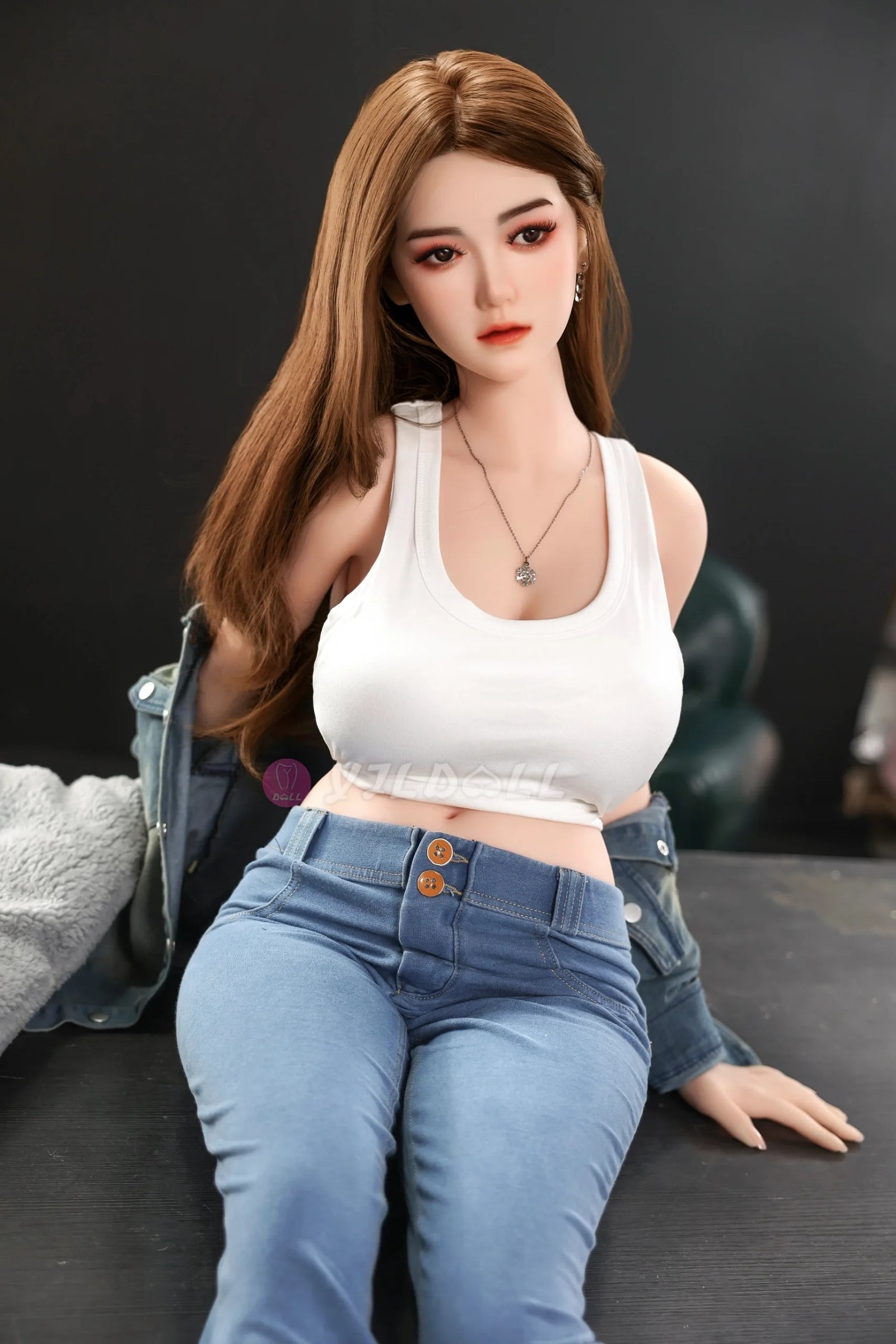 Jiang Yan sekso lėlė (YJL Doll 163 cm F-Cup #804 TPE + silikonas)