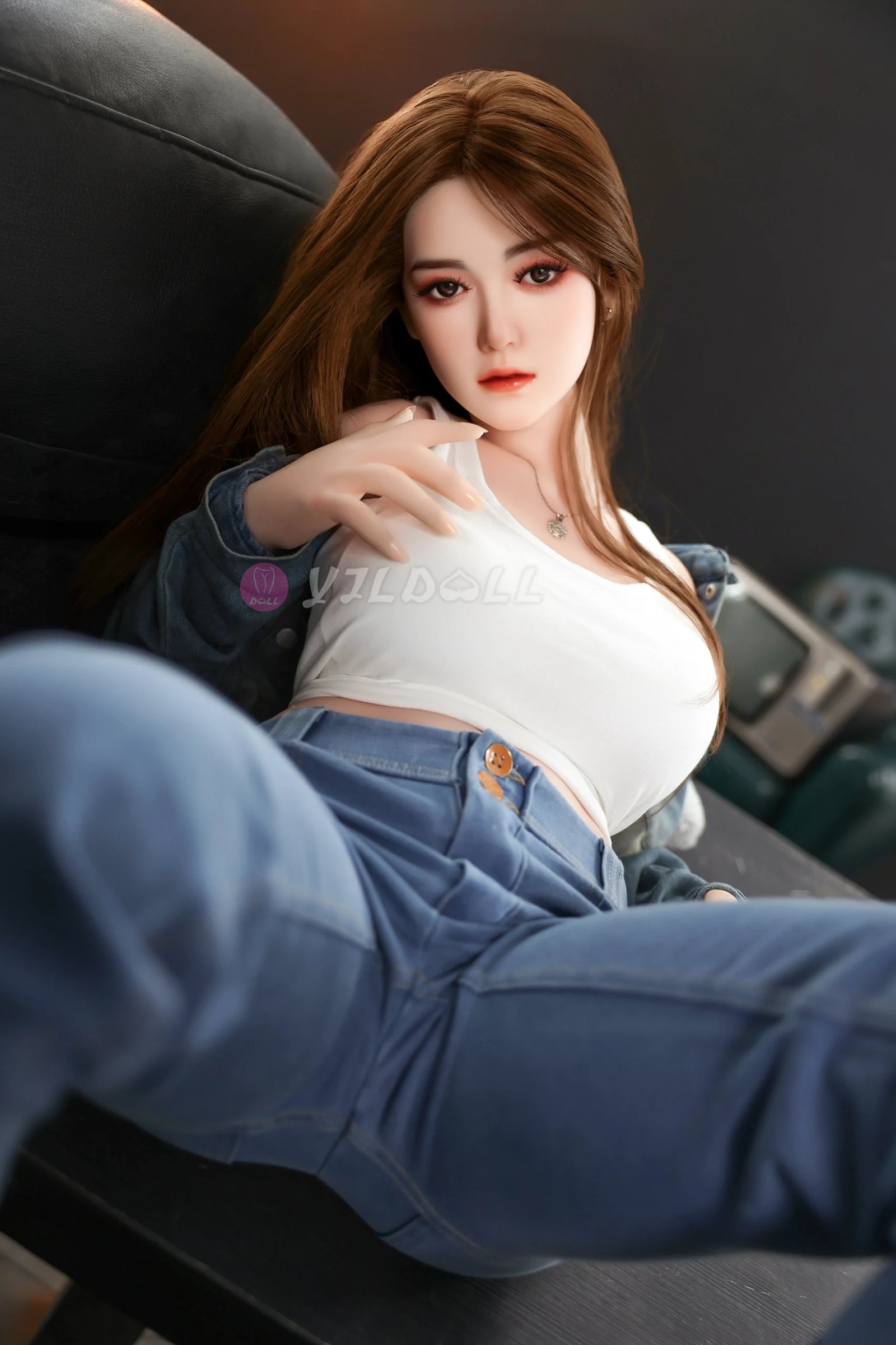 Jiang Yan sekso lėlė (YJL Doll 163 cm F-Cup #804 TPE + silikonas)