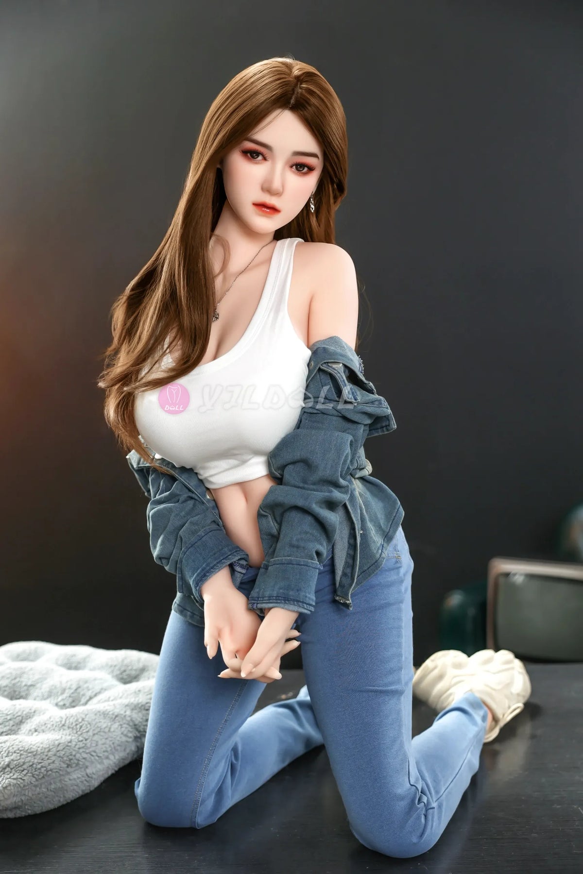 Jiang Yan sekso lėlė (YJL Doll 163 cm F-Cup #804 TPE + silikonas)
