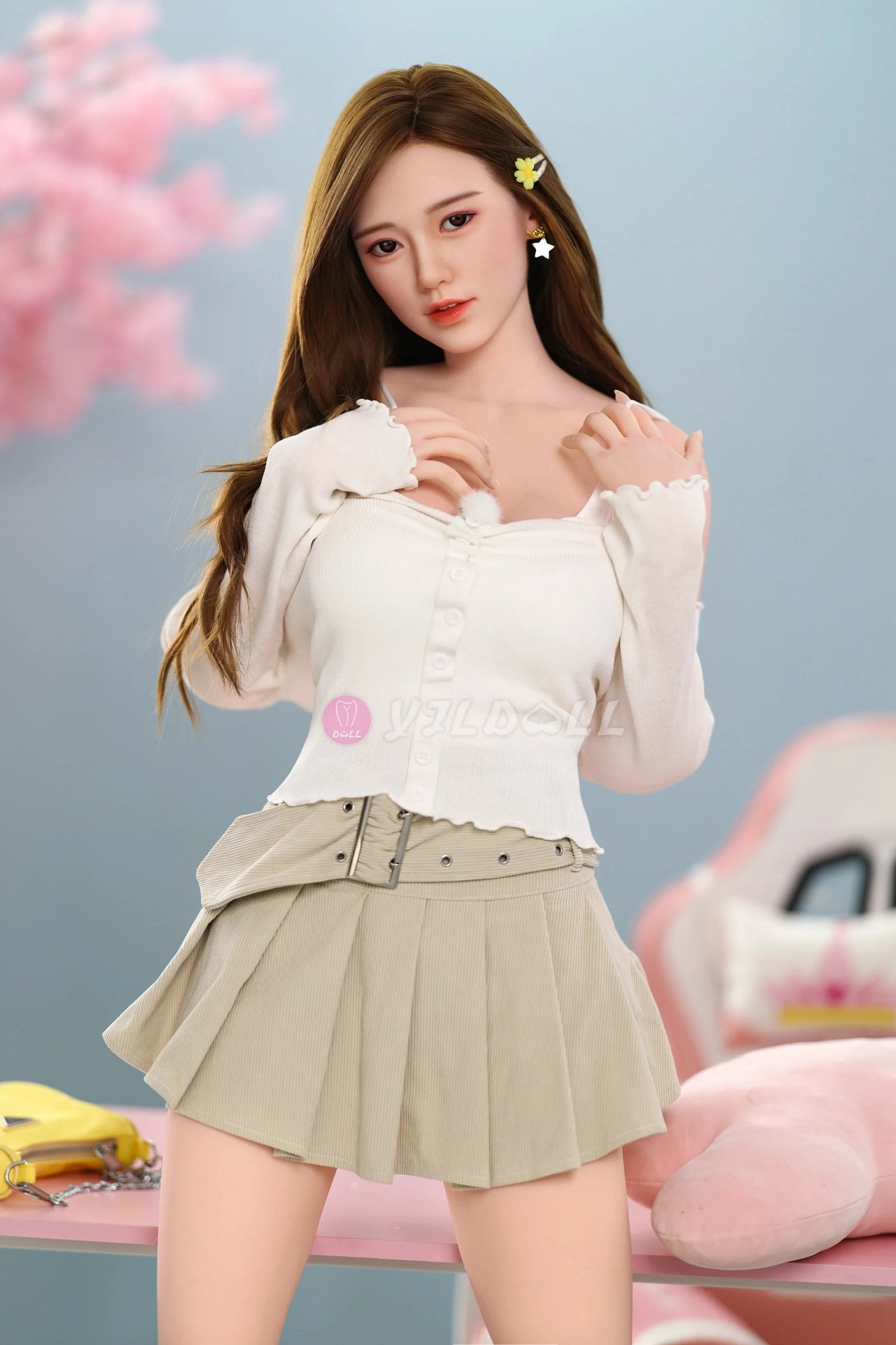 Sekso lėlė Long Li (YJL Doll 170 cm D-Cup #807 TPE + silikonas)