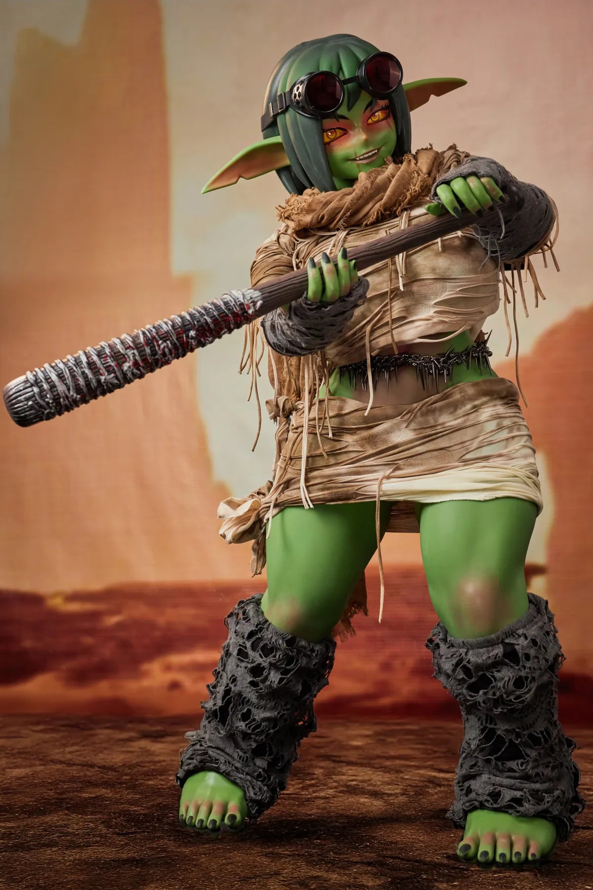Barza Orc Sex Doll (Climax Doll Ultra 120cm J-puodelis silikoninis) EXPRESS