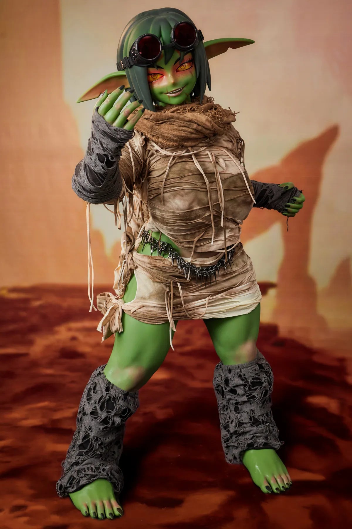 Barza Orc Sex Doll (Climax Doll Ultra 120cm J-puodelis silikoninis) EXPRESS