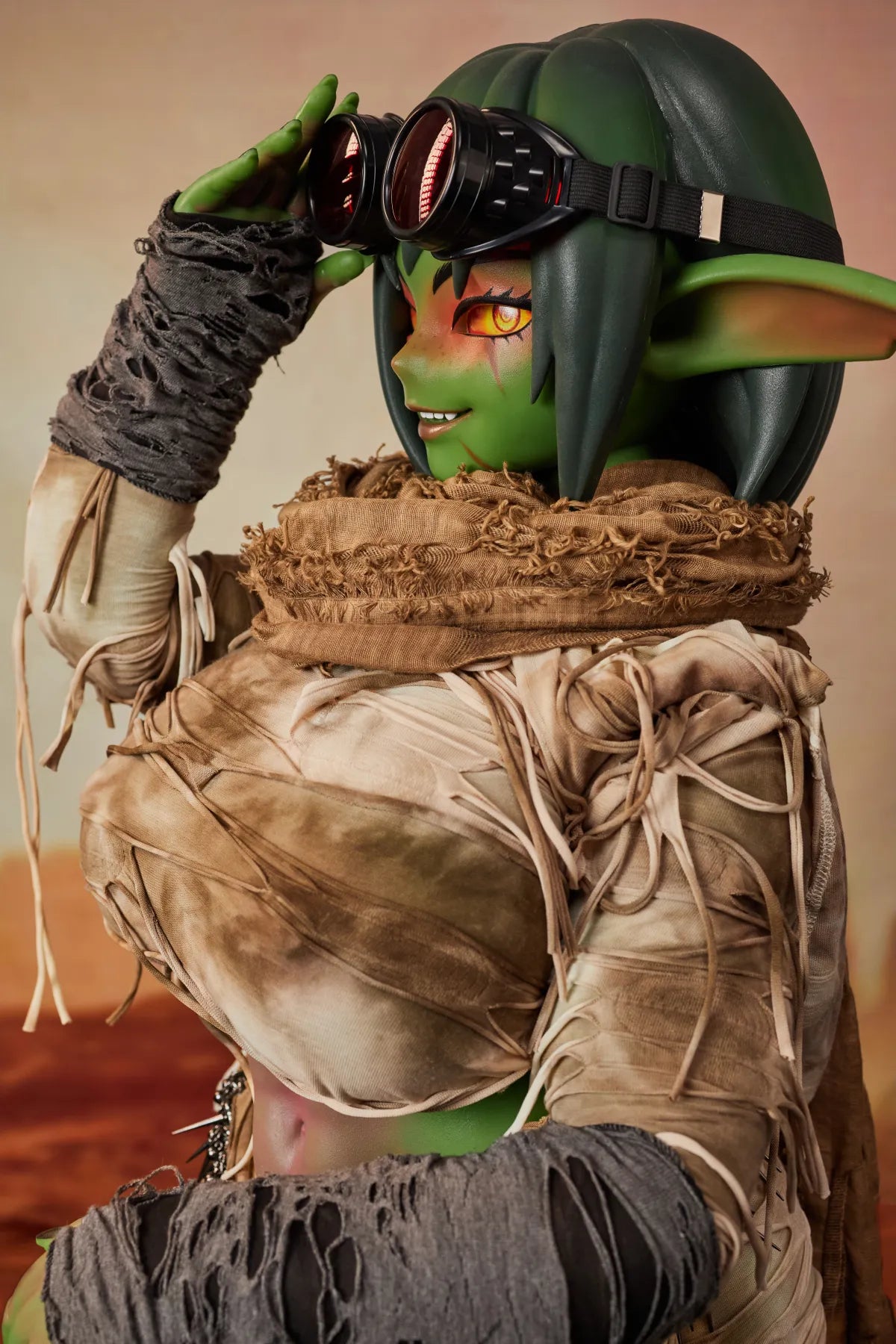 Barza Orc Sex Doll (Climax Doll Ultra 120cm J-puodelis silikoninis) EXPRESS