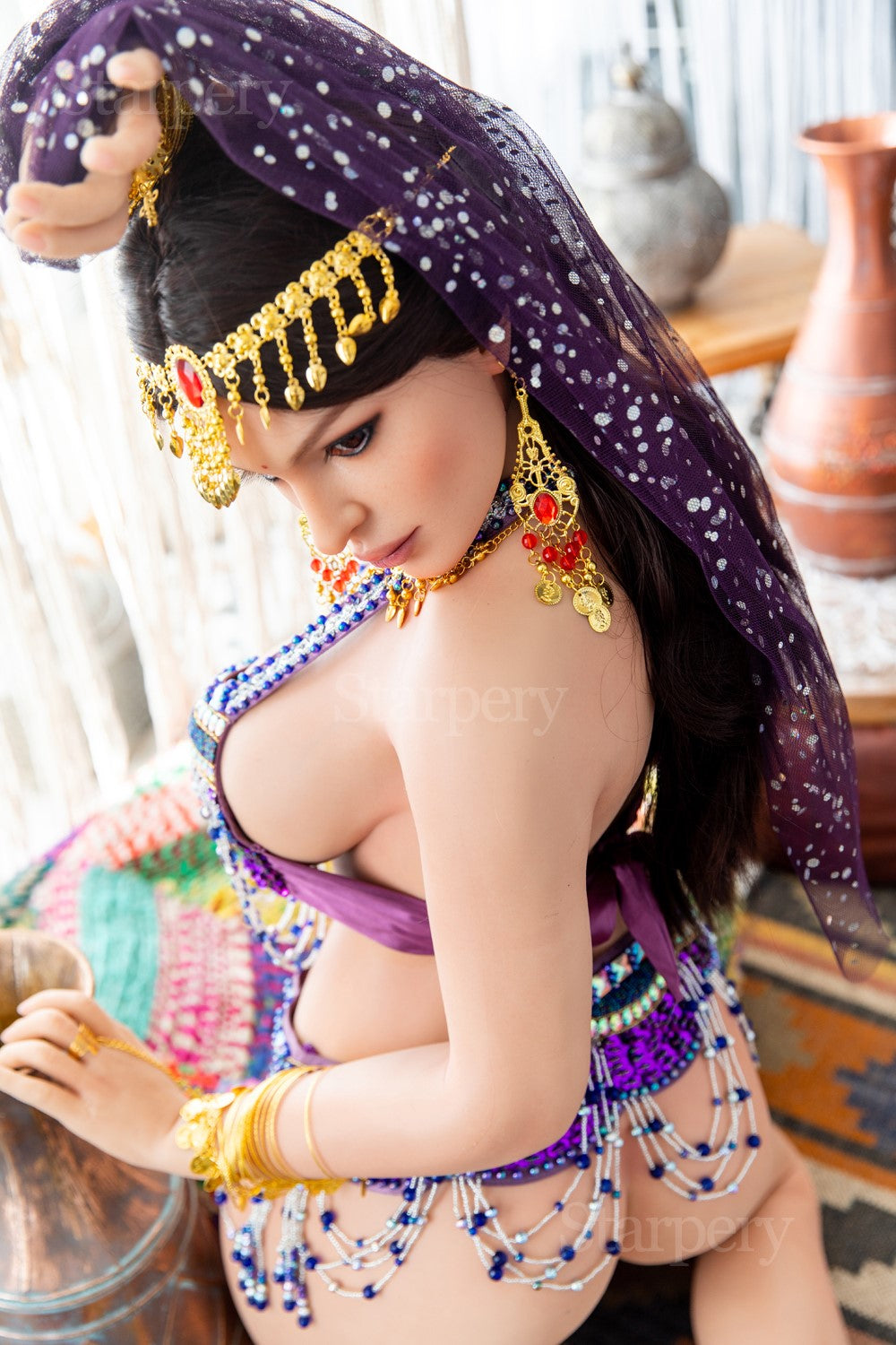 Jameela Sex Doll (Starpery 165 cm G puodelis TPE + silikonas)
