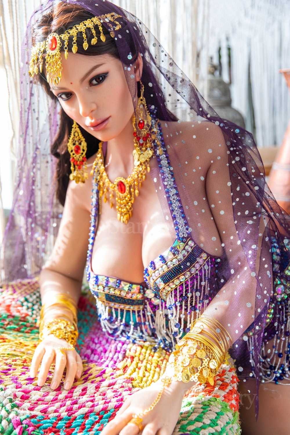 Jameela Sex Doll (Starpery 165 cm G puodelis TPE + silikonas)